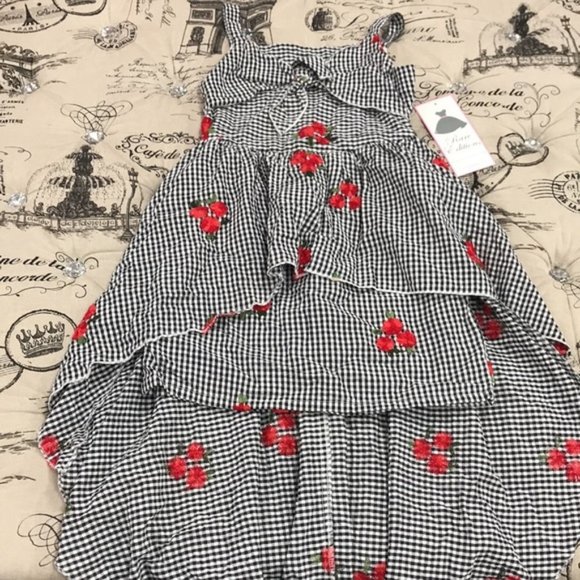 Rare Editions Big Girls Embroidered Dress - Picture 2 of 7